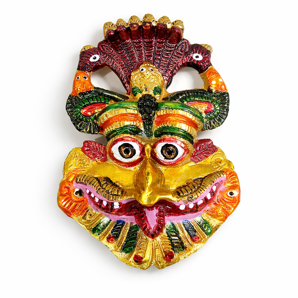 Multicolor Kirtimukh Wall Decor || NAZARBATTU