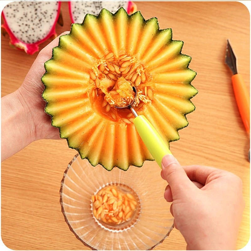 😍 Buy 1 Free 1 🔥 Sharp Fruit Scoop Stacks