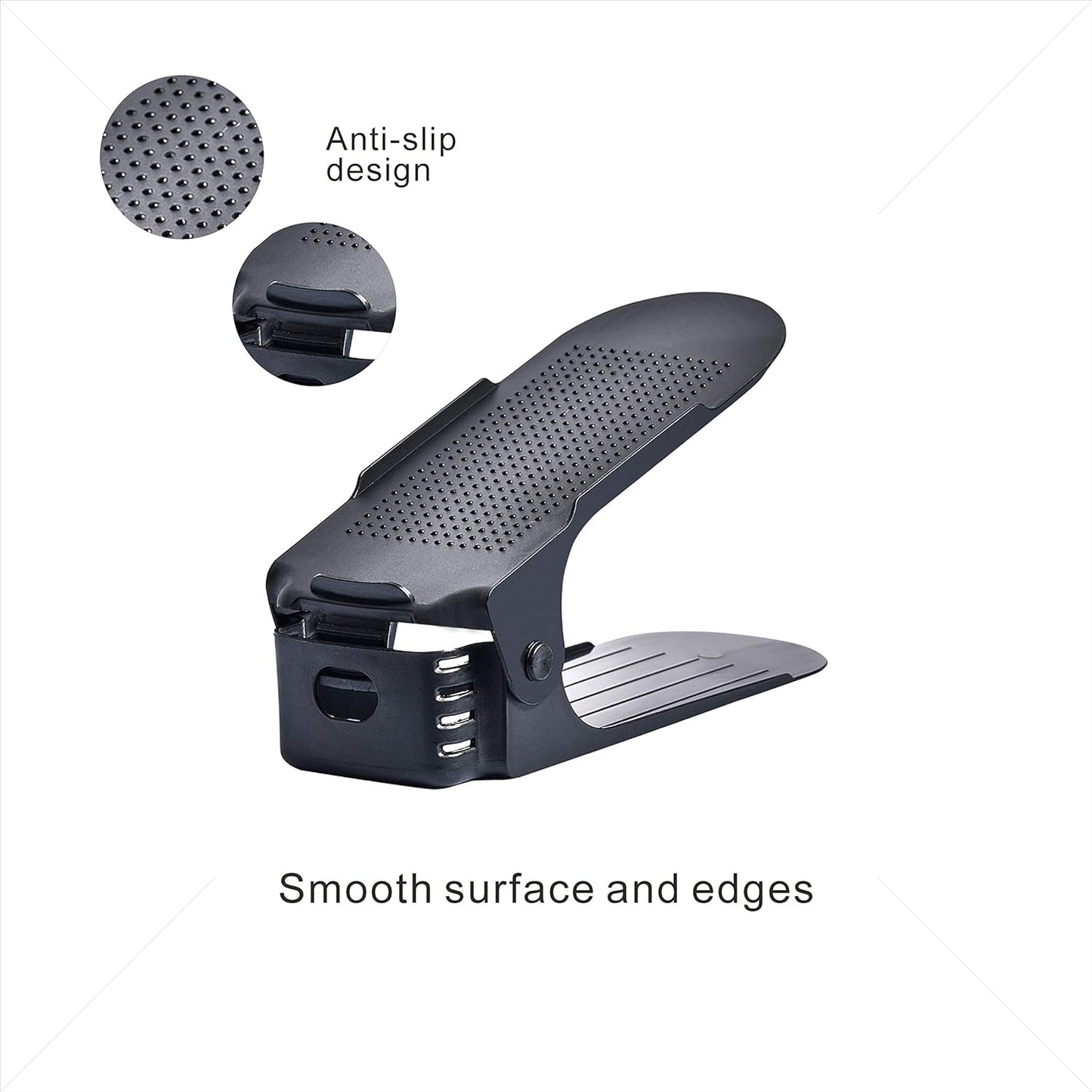 The Adjustable Shoe Rack Space Saver - Premium Quality