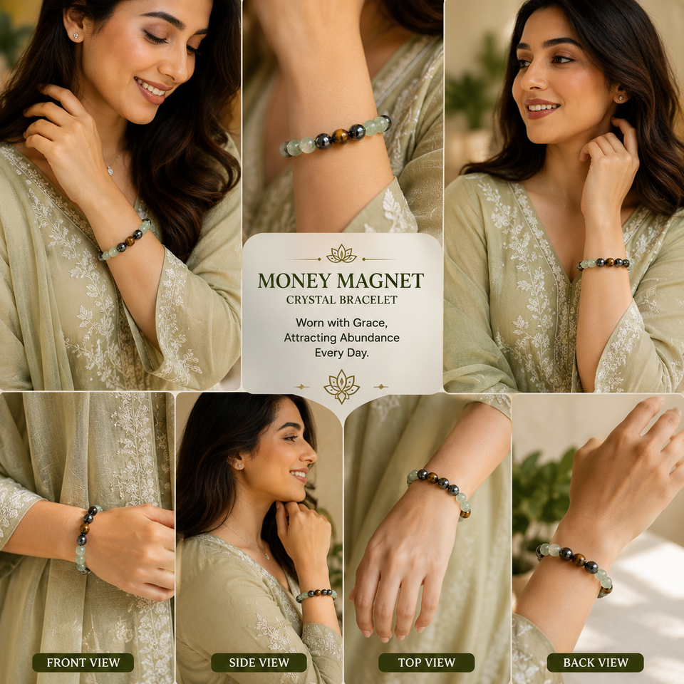 Money Magnet Crystal Bracelet