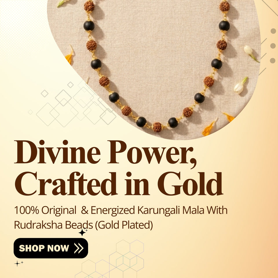 Kirtimukh & Karungali Rudraksha Beads Combo