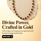 Kirtimukh & Karungali Rudraksha Beads Combo