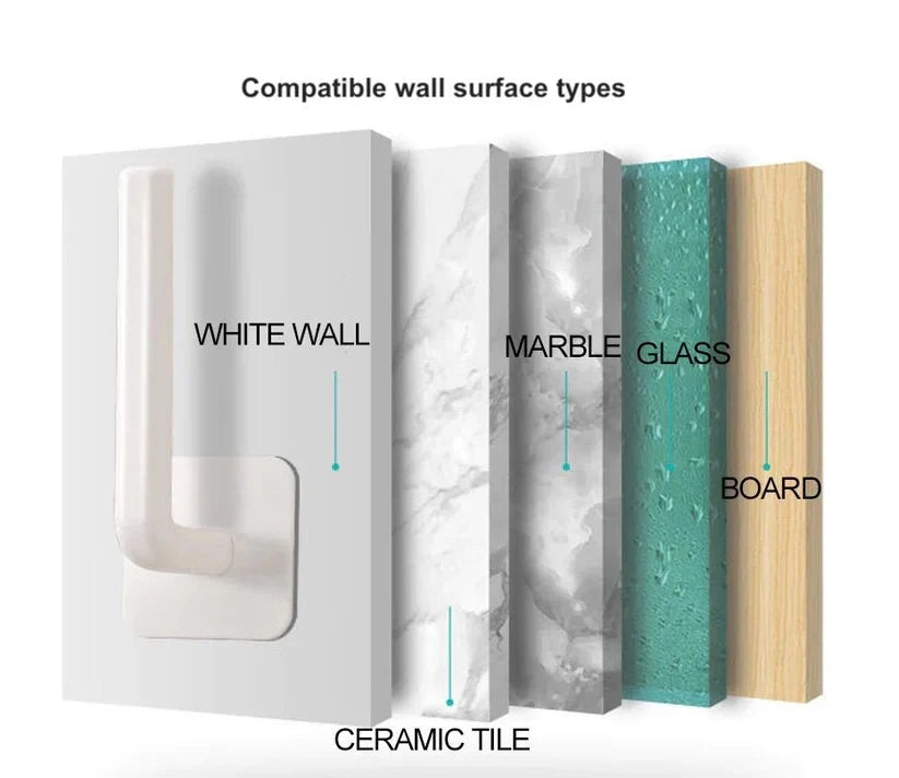 Premium Adhesive Wall Hook for Bathroom Kitchen Bedroom