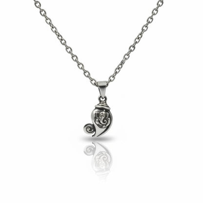 Lord Ganesha Om Artistic Pendant | Spiritual Ganpati Locket | Pendant Only