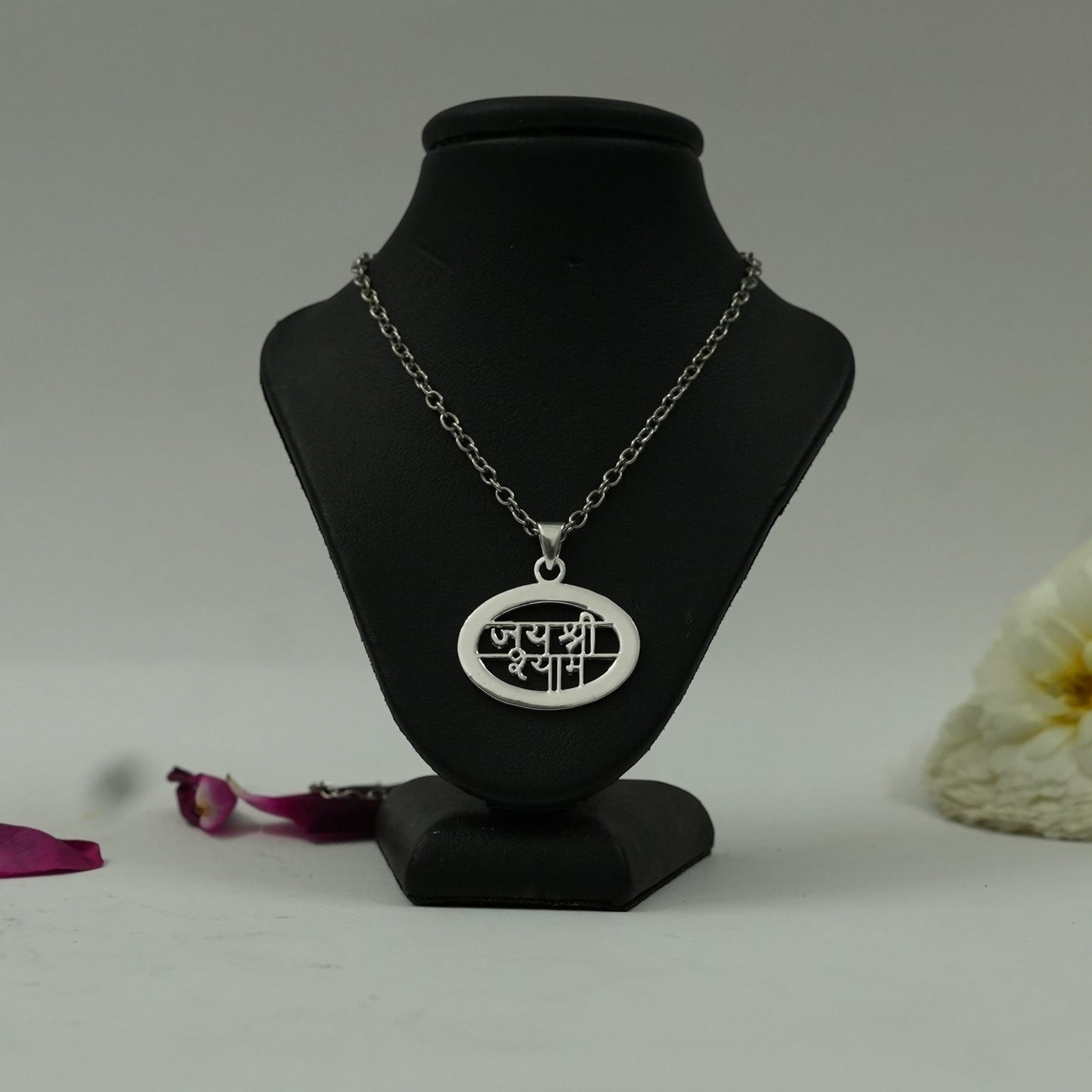 Jai Shree Shyam Pendant – Sacred Khatu Shyam Ji Devotional Pendant for Blessings, Protection & Faith