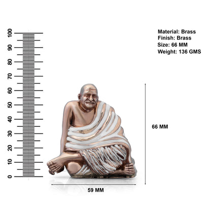Neem Karoli Baba Idol | Divine Guru Ji Murti for Home, Office & Meditation