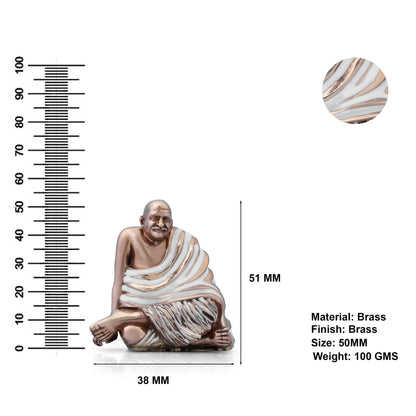 Neem Karoli Baba Idol | Divine Guru Ji Murti for Home, Office & Meditation