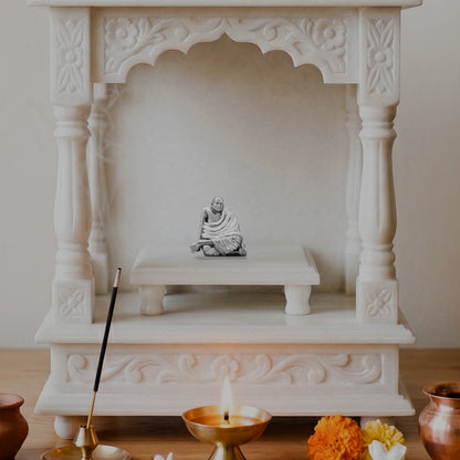 Neem Karoli Baba Idol | Divine Guru Ji Murti for Home, Office & Meditation