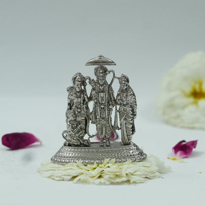 Ram Darbar Idol – Lord Ram, Sita, Lakshman & Hanuman Murti for Pooja & Home Mandir