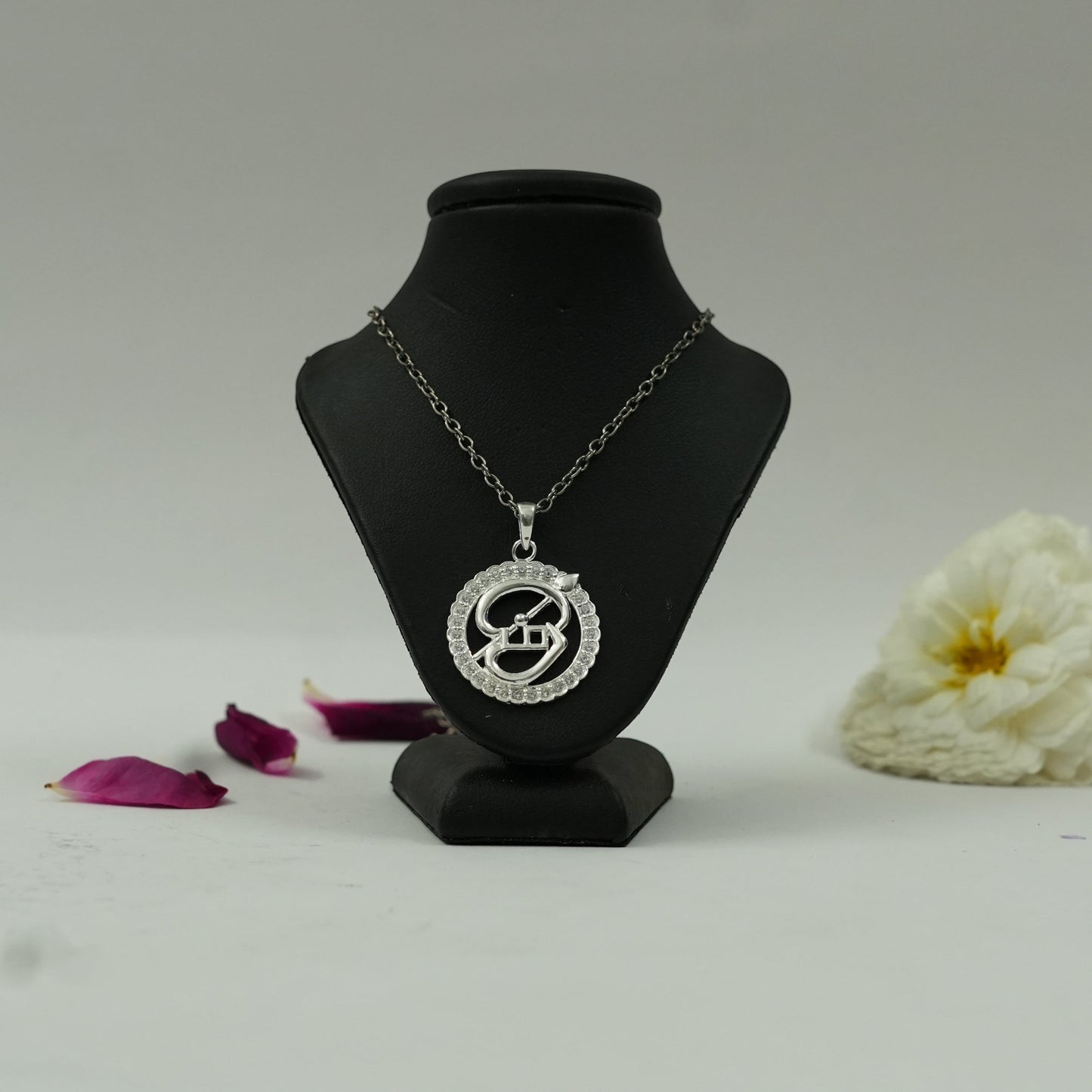 Tamil OM Spiritual Pendant – Sacred Divine Energy Symbol Pendant  for Peace, Protection & Spiritual Balance