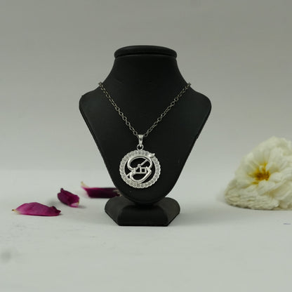 Tamil OM Spiritual Pendant – Sacred Divine Energy Symbol Pendant  for Peace, Protection & Spiritual Balance