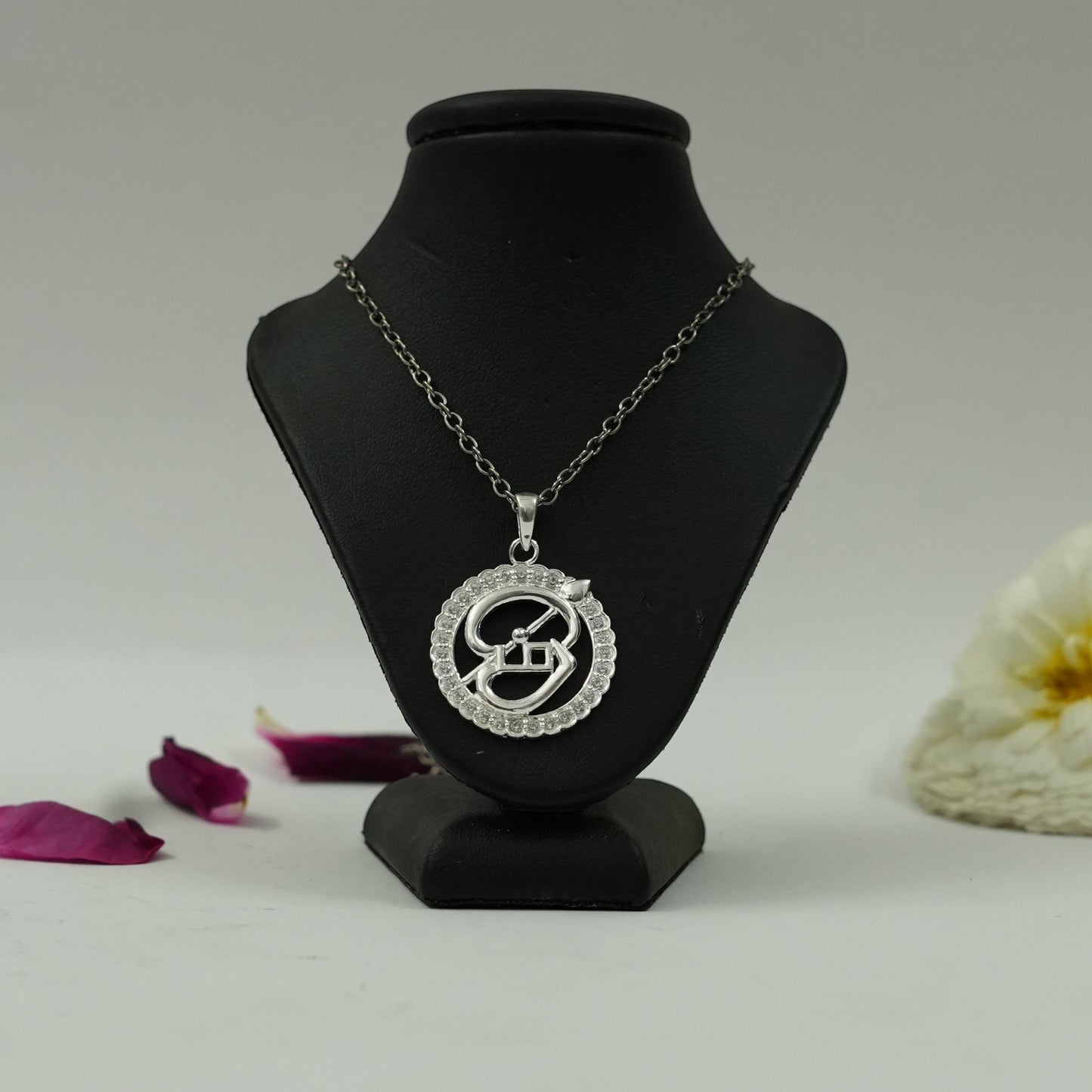 Tamil OM Spiritual Pendant – Sacred Divine Energy Symbol Pendant  for Peace, Protection & Spiritual Balance