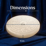 Natural Selenite Charging Plate