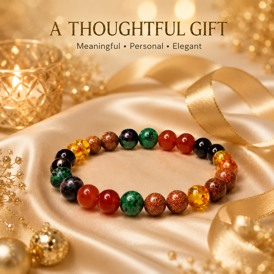 Ruling Number 1 | Crystal Bracelet | Numerology Bracelet - 8mm