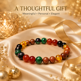 Ruling Number 1 | Crystal Bracelet | Numerology Bracelet - 8mm