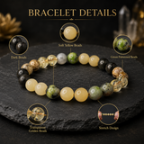 Ruling Number 3 | Crystal Bracelet | Numerology Bracelet - 8mm