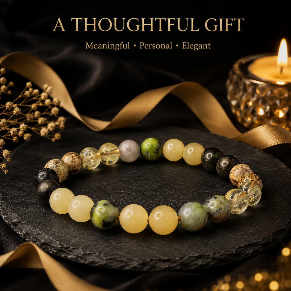 Ruling Number 3 | Crystal Bracelet | Numerology Bracelet - 8mm