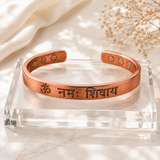 Om Namah Shivaya Copper Bracelet