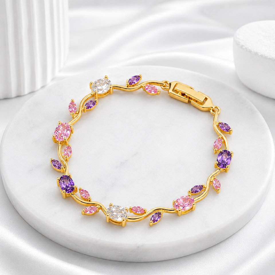 Tulip Flower Bracelet