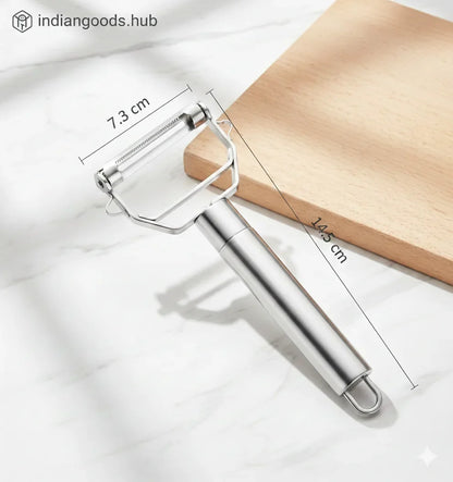 SwiftPeel™ – 3 in 1 Stainless Peeler | Sharp Blades, Anti-Rust | For Quick, Clean Prep