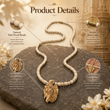 Radha Krishna Pendant Tulsi Mala