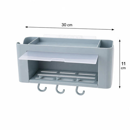 Ultimate Space-Saver Combo: Bathroom & Kitchen Organizer Racks (Set of 2)