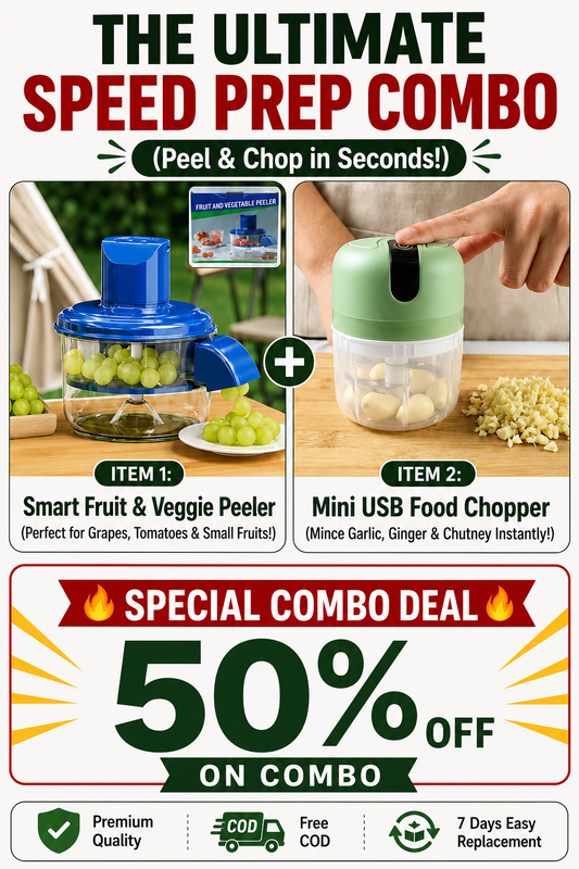2-in-1 Kitchen Speed Prep Combo