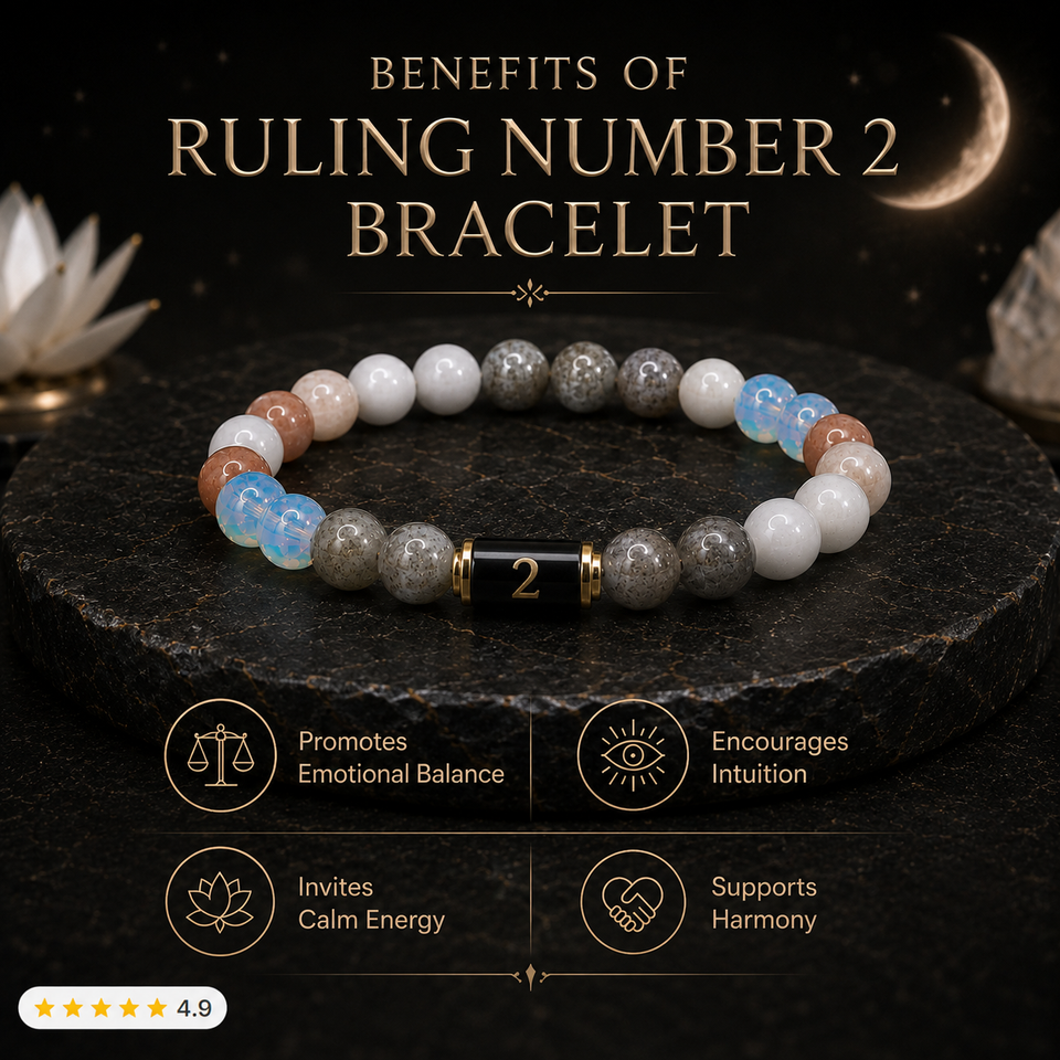 Numero Bracelet – Ruling Number 2 (Moon)