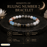 Numero Bracelet – Ruling Number 2 (Moon)