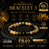 Numero Bracelet – Ruling Number 3 (Jupiter)