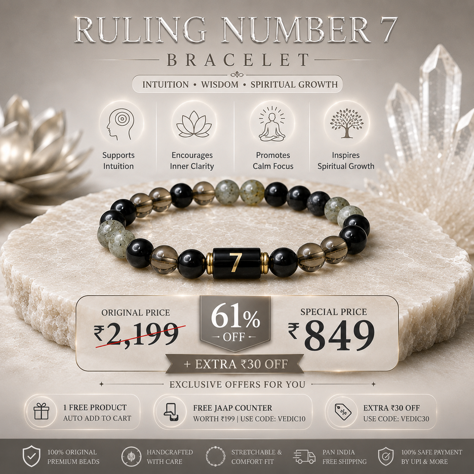 Numero Bracelet – Ruling Number 7 (Ketu)