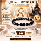 Numero Bracelet – Ruling Number 8 (Saturn)