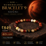 Numero Bracelet – Ruling Number 9 (Mars)