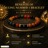 Numero Bracelet – Ruling Number 1 (Sun)