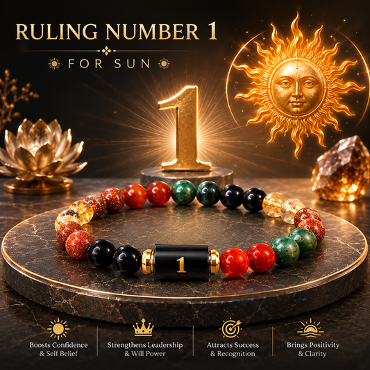 Numero Bracelet – Ruling Number 1 (Sun)