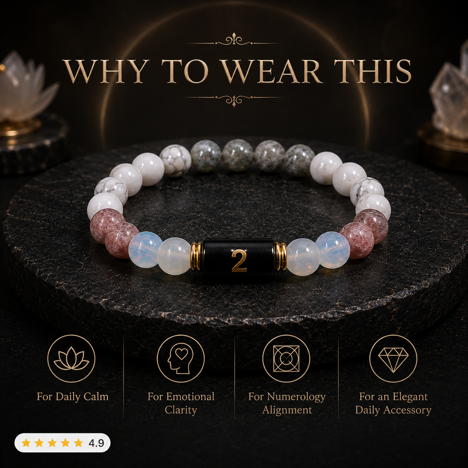Numero Bracelet – Ruling Number 2 (Moon)