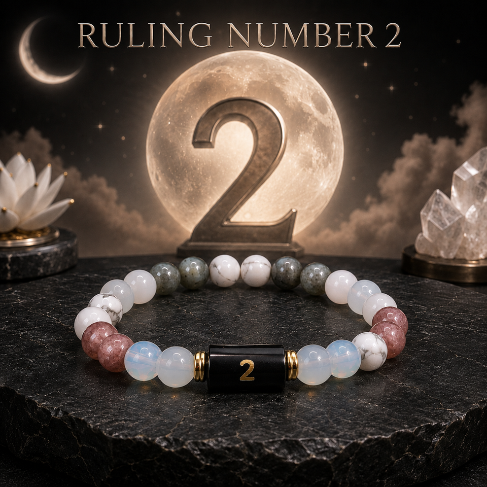 Numero Bracelet – Ruling Number 2 (Moon)