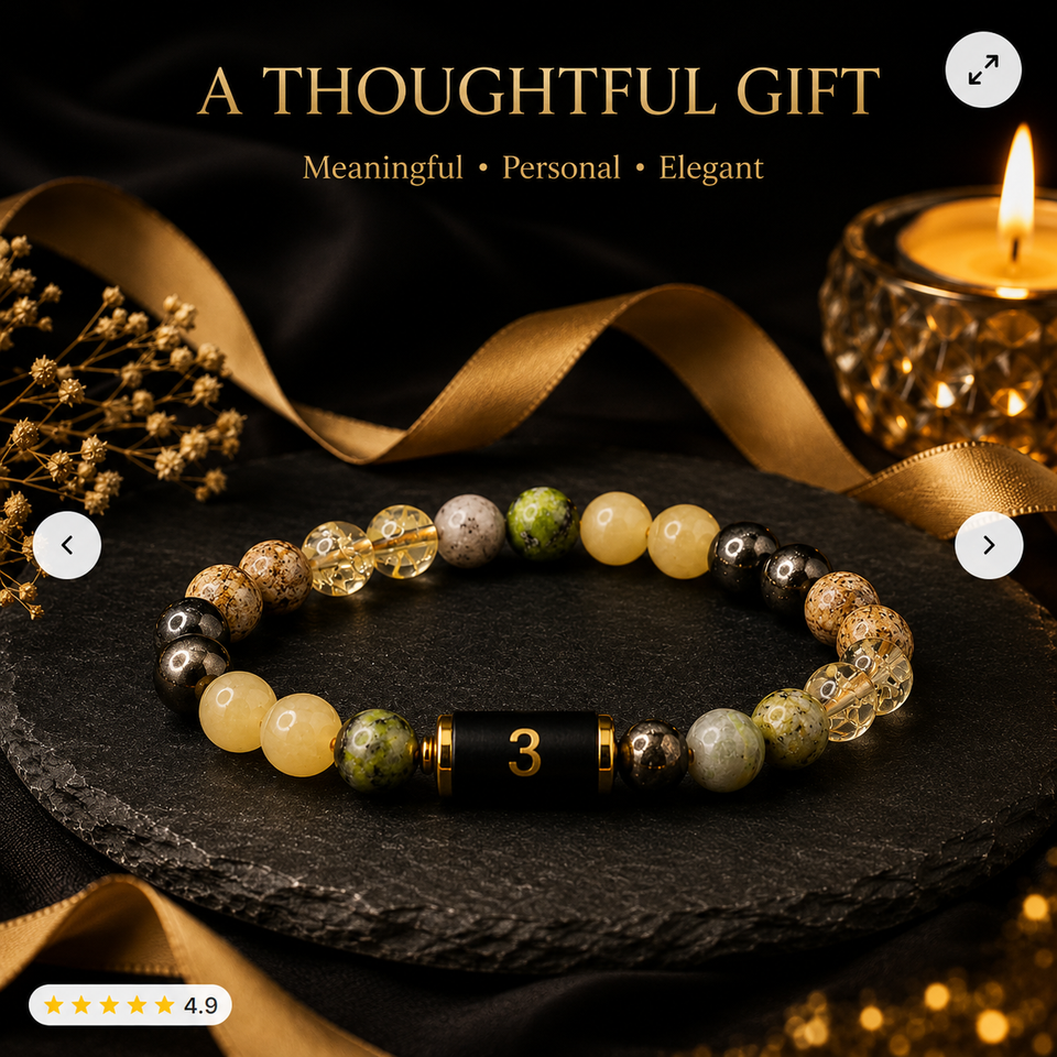Numero Bracelet – Ruling Number 3 (Jupiter)