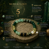 Numero Bracelet – Ruling Number 5 (Mercury)