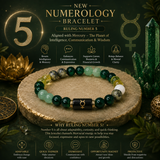 Numero Bracelet – Ruling Number 5 (Mercury)
