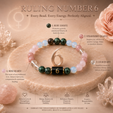 Numero Bracelet – Ruling Number 6 (Venus)