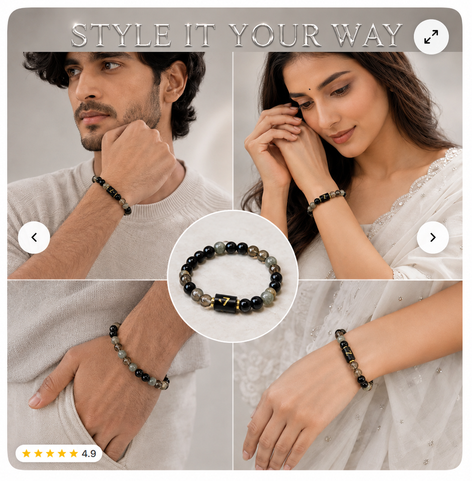 Numero Bracelet – Ruling Number 7 (Ketu)