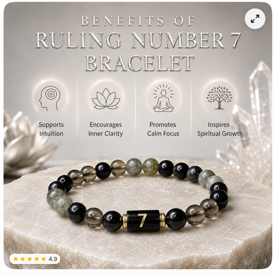 Numero Bracelet – Ruling Number 7 (Ketu)