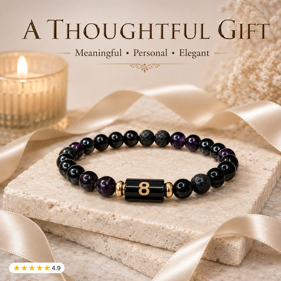 Numero Bracelet – Ruling Number 8 (Saturn)