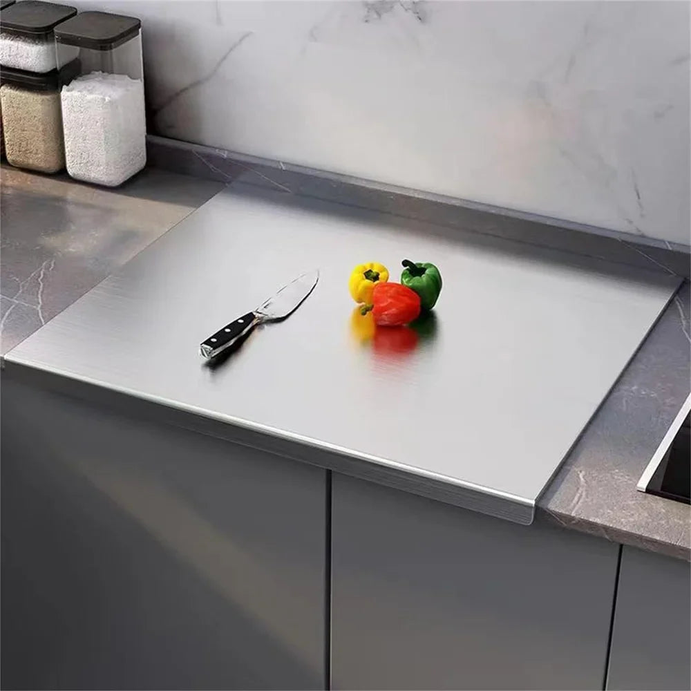 Stainless Steel Counter Top Chopping Board