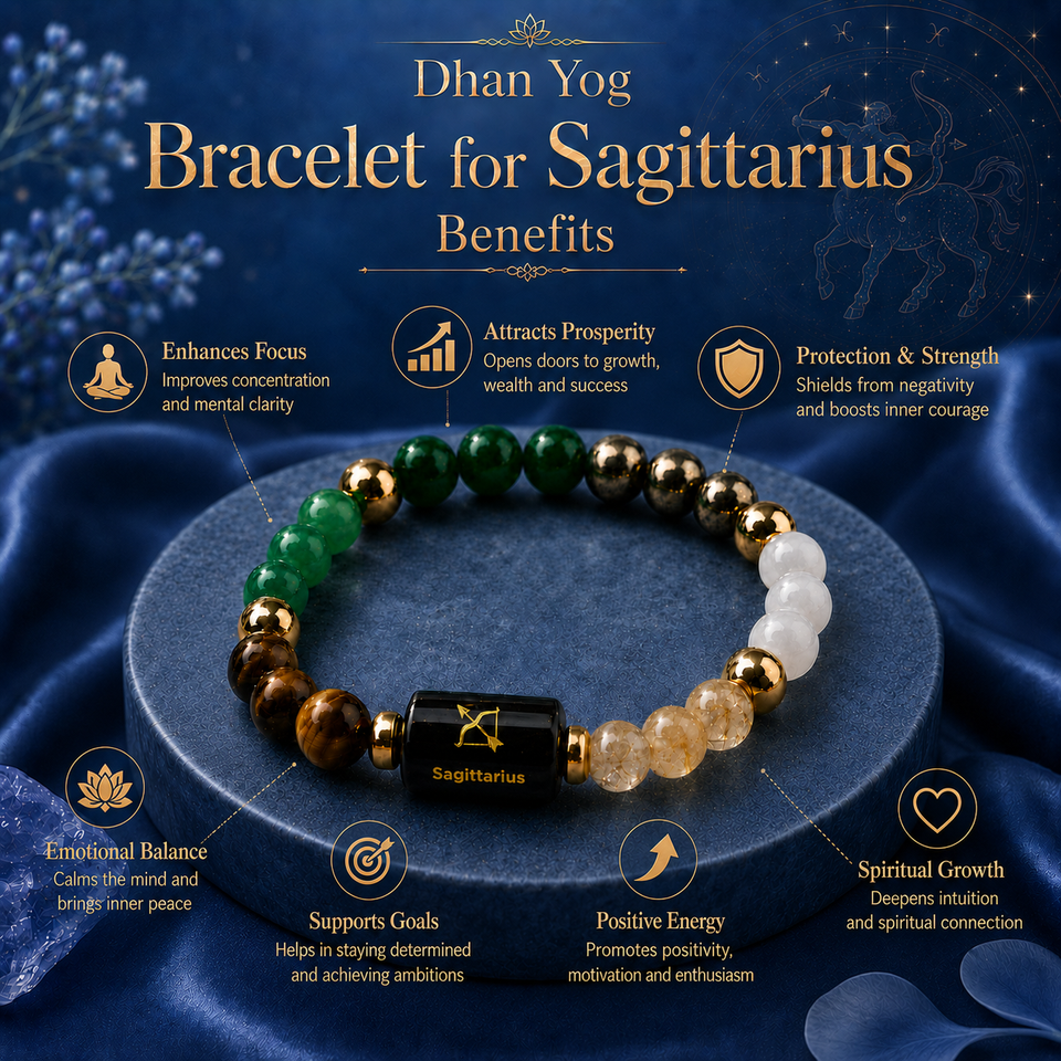 Dhan Yog Bracelet for Sagittarius