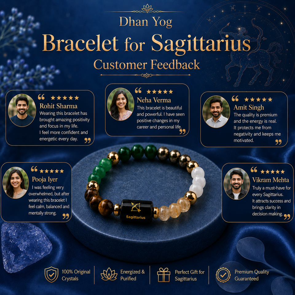 Dhan Yog Bracelet for Sagittarius