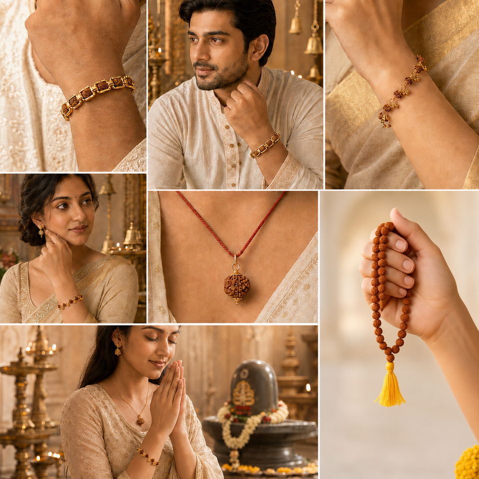 Sawan Special Combo – Powerful Rudraksha Collection