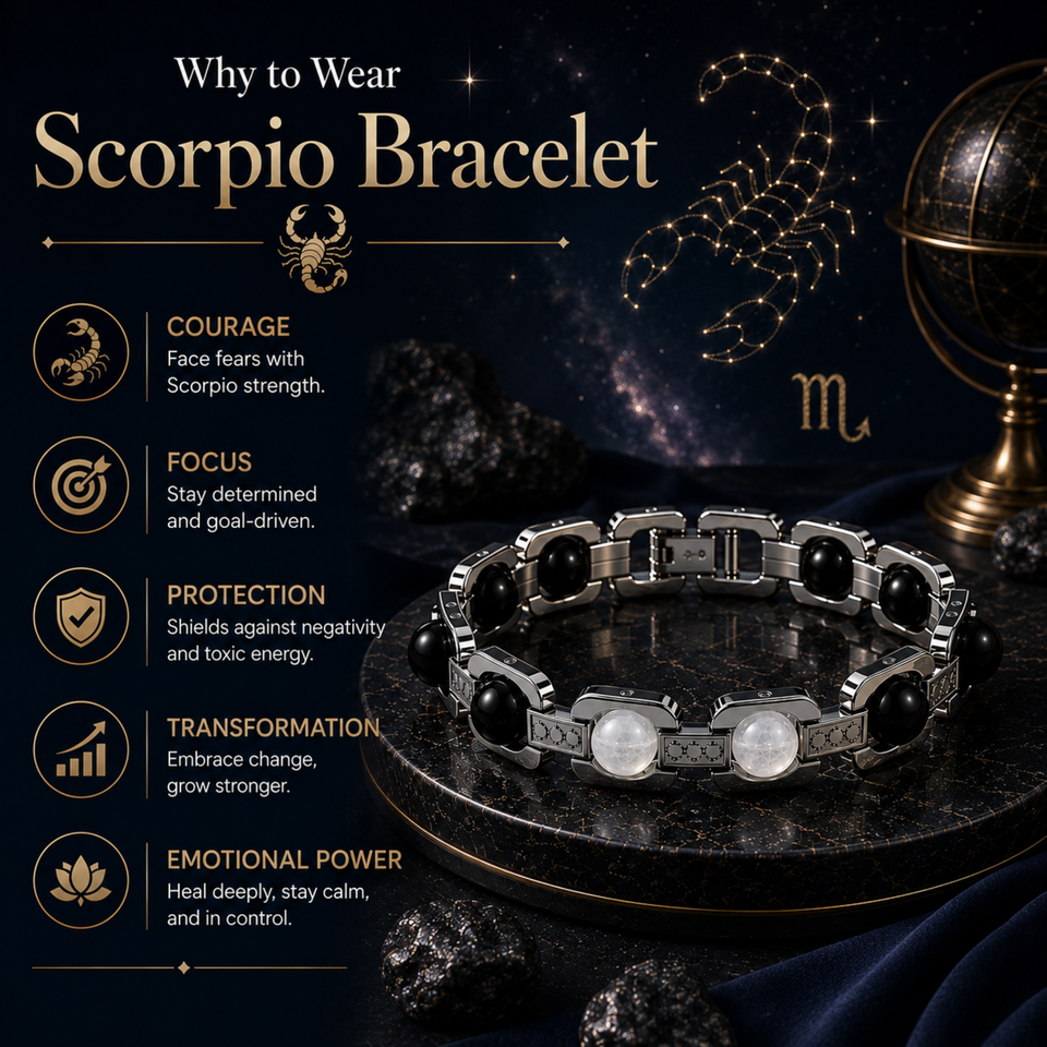 Silver Scorpio Bracelet