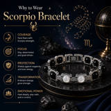 Silver Scorpio Bracelet